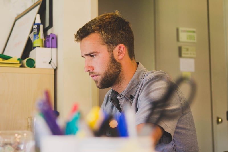 Freelancer at work